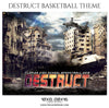 Destruct - Basketball Theme Sports Photography Template - PrivatePrize - Photography Templates