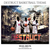 Destruct - Basketball Theme Sports Photography Template - PrivatePrize - Photography Templates