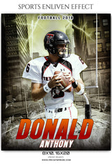 Donald Anthony - Football Sports Enliven Effects Photography Template