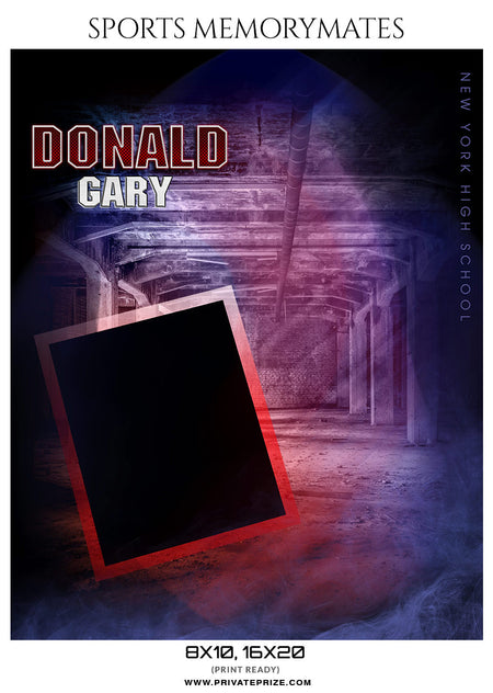 DONALD GARY BASKETBALL- SPORTS ENLIVEN EFFECTS - Photography Photoshop Template
