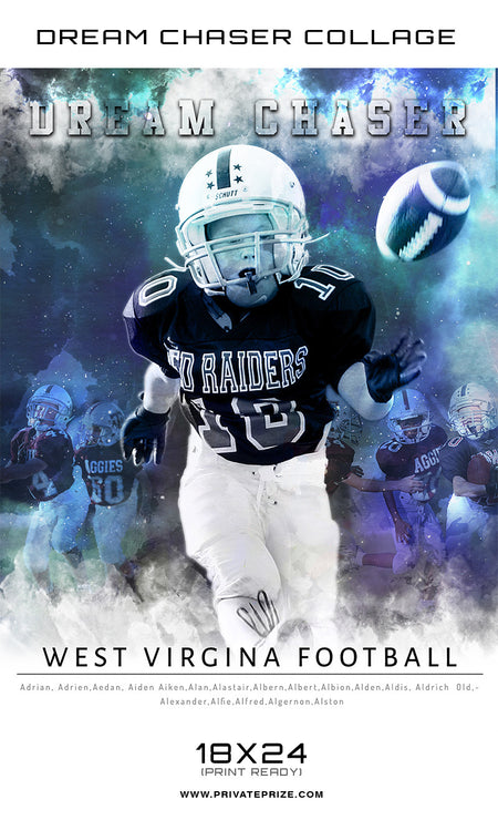 Dream Chaser Sports - Enliven Effect - Photography Photoshop Template