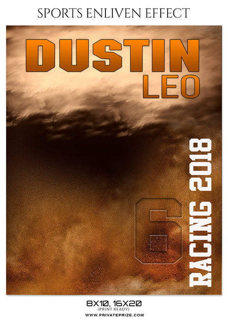 DUSTIN LEO-BIKE-RACING- SPORTS ENLIVEN EFFECT - Photography Photoshop Template