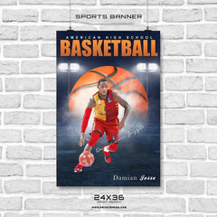 Darmian Jesse - Baseball Sports Banner Photoshop Template