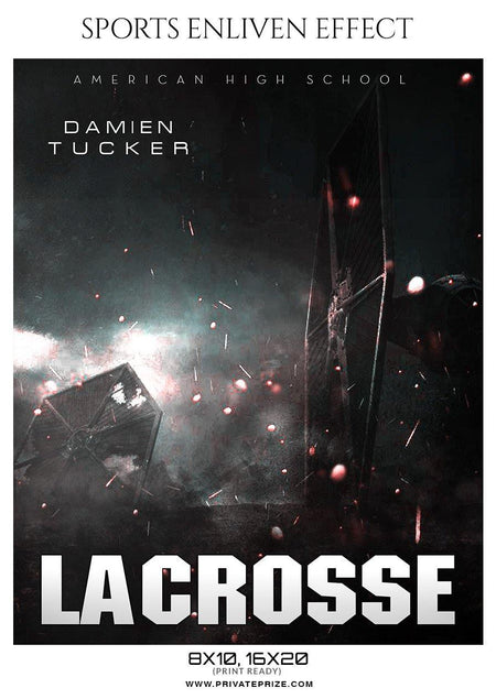 Damien Tucker - Lacrosse Sports Enliven Effects Photography Template - PrivatePrize - Photography Templates