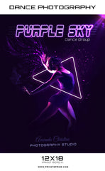 Purple Sky Dance Photography - Enliven Effects Photoshop Template