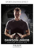 Dawson Jakob - Soccer Sports Enliven Effect Photography Template - PrivatePrize - Photography Templates