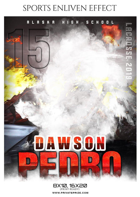 Dawson Pedro - LACROSSE SPORTS ENLIVEN EFFECT - PrivatePrize - Photography Templates