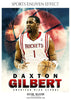 Daxton Gilbert - Basketball Sports Enliven Effect Photography Template - PrivatePrize - Photography Templates