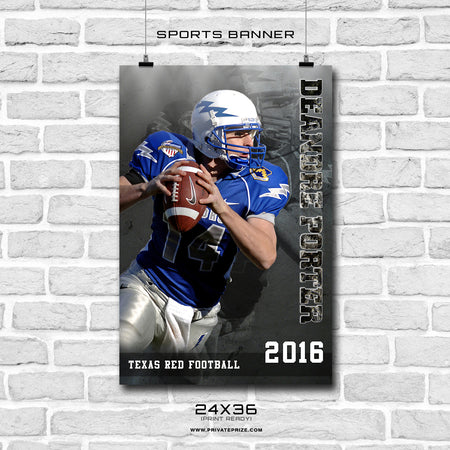 Porter - Enliven Effects Sports Banner Photoshop Template - Photography Photoshop Template