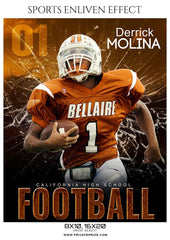 Derrick Molina - Football Sports Enliven Effect Photography Template