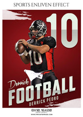 Derrick Pedro - Football Sports Enliven Effect Photography Template