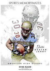 Dexter Jerry - Sports Memory Mates Photography Templates