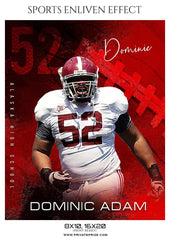 Dominic Adam - Football Sports Enliven Effect Photography Template
