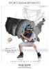 Dominic Bryson - Baseball Sports Memorymate Photography Template - PrivatePrize - Photography Templates