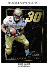 Dominic Easton - Football Sports Enliven Effect Photography Template