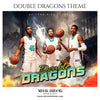 Double Dragon - Basketball - Theme Sports Photography Template - PrivatePrize - Photography Templates