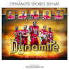 Dynamite - Football Themed Sports Photography Template - PrivatePrize - Photography Templates