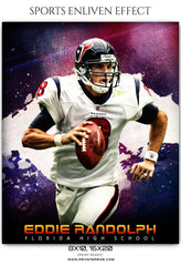 Eddie Randolph - Football Sports Enliven Effect Photography Template