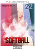 Emery Roy - Softball Sports Enliven Effects Photoshop Template - Photography Photoshop Template