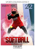 Emery Roy - Softball Sports Enliven Effects Photoshop Template - Photography Photoshop Template