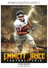 Emmett Jayce - Football Sports Enliven Effect Photography Template
