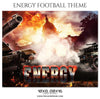 Energy - Football Themed Sports Photography Template - PrivatePrize - Photography Templates