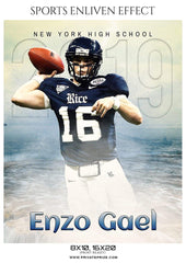 Enzo Gael - Football Sports Enliven Effect Photography Template