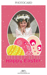 Easter photo card templates