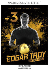 Edgar Troy - Soccer Sports Enliven Effect Photography Template