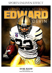 Edward Devin - Football Sports Enliven Effect Photography Template
