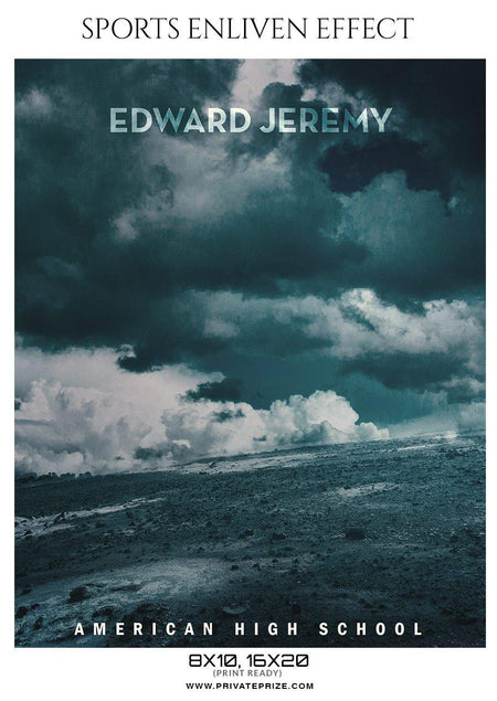 Edward Jeremy - Basketball Sports Enliven Effect Photography Template - PrivatePrize - Photography Templates