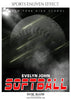 Evelyn John - Softball Sports Enliven Effect Photography template - PrivatePrize - Photography Templates
