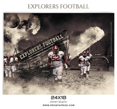 Explorers Sports Photoshop Template