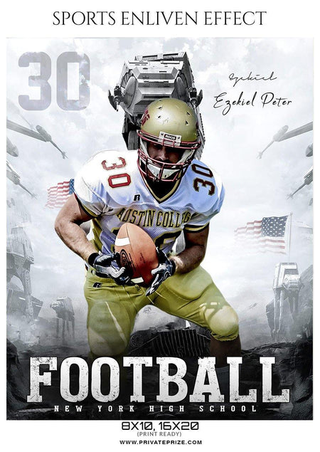 Ezekiel Peter -  Football Sports Enliven Effect Photography Template - PrivatePrize - Photography Templates