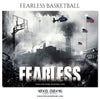 Fearless Basketball - Theme Sports Photography Template - Photography Photoshop Template