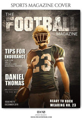 Football Sports Photography Magazine Cover