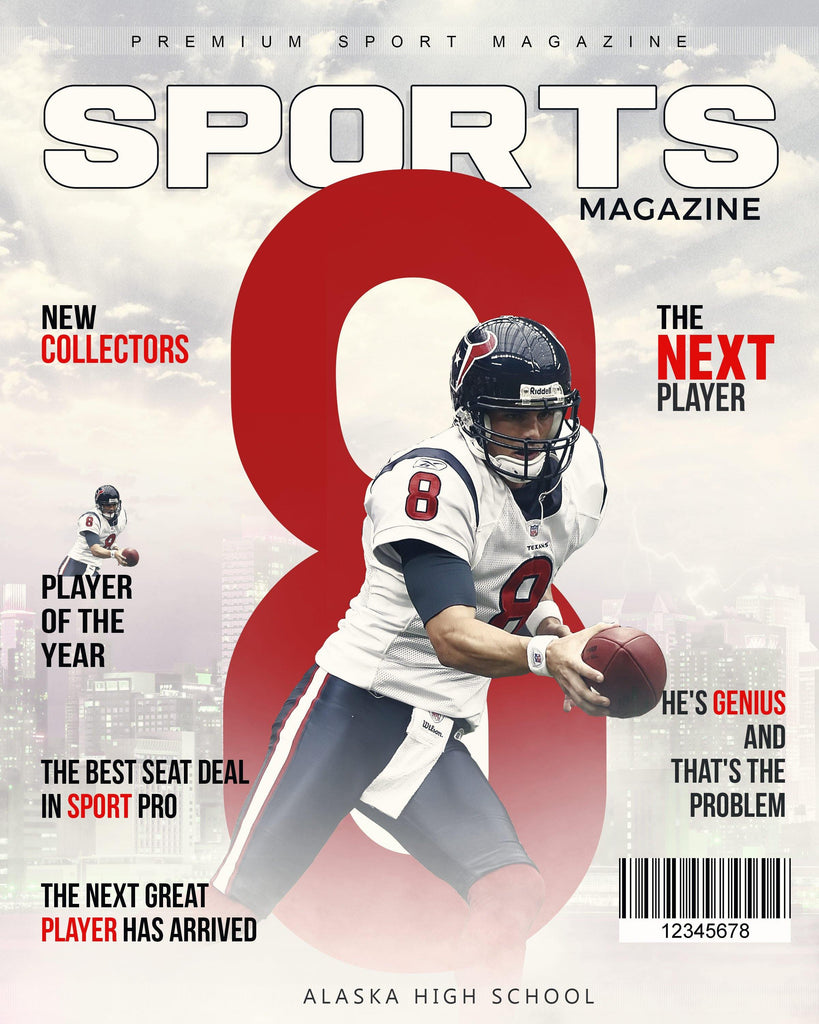 Buy Football Sports Photography Magazine Cover Online Privateprize Photography Photoshop templates