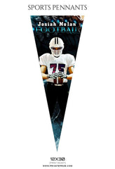 Football Pennants Photography Templates