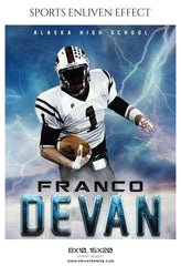 Franco Devan -  Football Sports Enliven Effect Photography Template