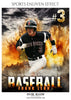 Frank Leon - Baseball Sports Enliven Effects Photography Template - Photography Photoshop Template