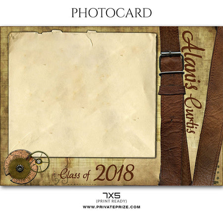 ALANIS CURTIS - PHOTO CARD - Photography Photoshop Template