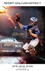 Firely Baseball High School Sports - Enliven Effects