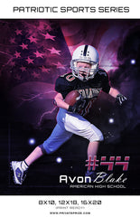 Avon Football - Sports Patriotic Series