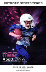 Abott Football - Sports Patriotic Series