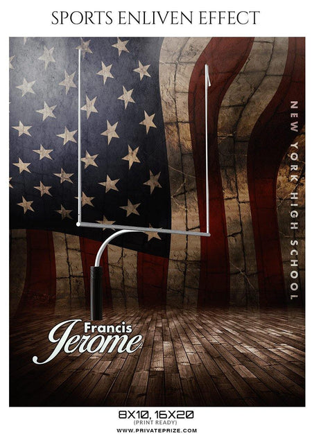 Francis Jerome - Football Sports Enliven Effect Photography Template - PrivatePrize - Photography Templates