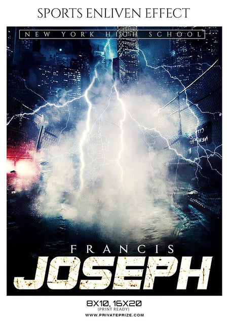 Francis Joseph - Football Sports Enliven Effect Photography Template - PrivatePrize - Photography Templates