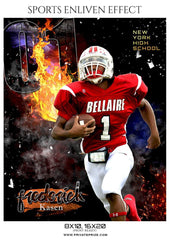 Frederick Kasen - Football Sports Enliven Effect Photography Template