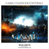 Game Changers - Football Themed Sports Photography Template - PrivatePrize - Photography Templates