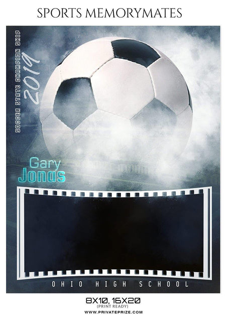 Gary Jonas - Soccer Sports Memory Mates Photography Template - PrivatePrize - Photography Templates