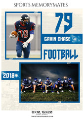 Gavin Chase - Football Sports Memory Mates Photography Template